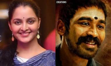 Manju Warrier will be playing female lead in Dhanush's ASURAN