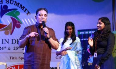 MNM Party President Mr. Kamal Haasan stills at WCC 
