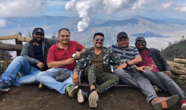 "Kaappaan" Song Shoot and Final Schedule begins in Jawa Island