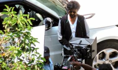 "Darbar" Shooting Spot Stills