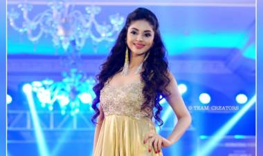 Actress Sanam Shetty @ Chennai International Fashion Week Stills