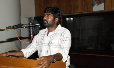 " சங்கத்தமிழன் " படத்தின் டப்பிங் தொடங்கியது