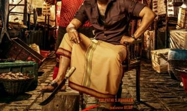 Thalapathy Vijay Starrer "Bigil" Movie Pictures
