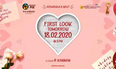 Atharvaamurali Next Romantic Film 1st Look will be out tomorrow @5:00 PM