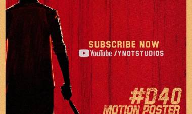 First Look & Motion Poster of Dhanushkraja's 40th Film will be unveiled tomorrow @ 5PM