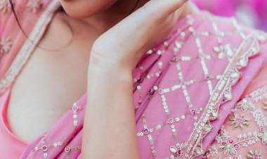 Actress Dushara looking gorgeous in this attire