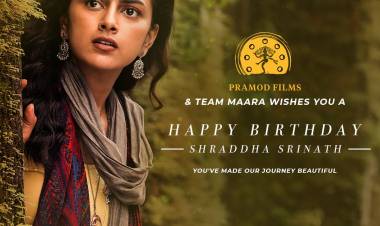 Team #Maara wishes our heroine @ShraddhaSrinath