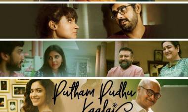 Suriya launches the title track music video of  Putham Pudhu Kaalai