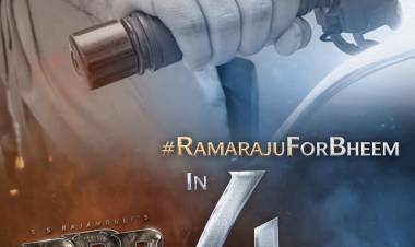 Gear up...   BHEEM is ARRIVING in 4 Days...  #RRRMovie #RamarajuForBheem