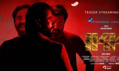 Presenting the  Teaser of #DharmrajFilms  @Yogesh_yogie #Gurusomasundaram *ing #IKK A Psychological Fantasy 