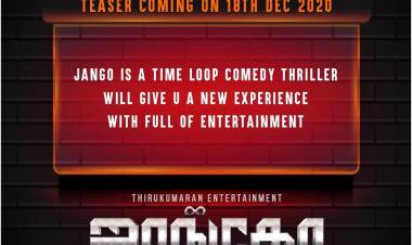 #Jango is a time loop comedy thriller will give u a new experience with full of entertainment
