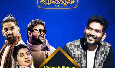 The Next Track Of  #CarvaanLoungeTamil, #PaadathaPattellam Director @VigneshShivN Today At 5:00PM. 