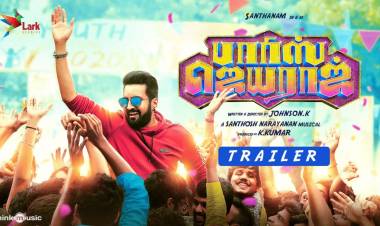 Here's the fun - filled trailer of @iamsanthanam's #ParrisJeyaraj !