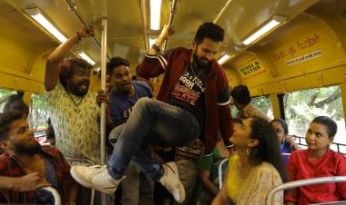 Here is the EXCLUSIVE still from @iamsanthanam's #ParrisJeyaraj, All set to hit the screens from February 12th. 