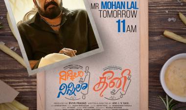 The Complete Actor, Lalettan @Mohanlal garu to launch the trailer of #NinnilaNinnila & #Theeni (Tamil) tomorrow at 11 AM!  Stay Tuned 