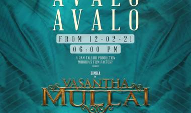 A mellifluous treat awaits you! Rajesh Murugesan's #AvaloAvalo from #VasanthaMullai is all set to enchant you all