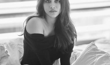 The Telugu star actress Nabha surprises with some good  B&W @nabhanatesh #nabha #nabhanatesh
