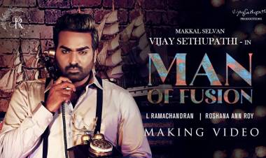 Here is the making video of #MakkalSelvan @VijaySethuOffl's #ManOfFusion!