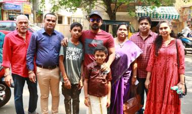 மாசுக்கட்டுப்பாட்டை குறைக்கும் இருசக்கர வாகன ஷோரூம் திறப்பு விழாவில் நடிகர் கிருஷ்ணா!!!