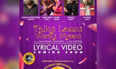 Official lyrical video From  @LIBRAProduc  #RavinderChandrasekhar ‘s #MurungakkaiChips  #Talkulessuworkmoreu coming Near 