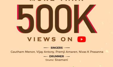 Energetic Trending #SlumAnthem from #KodiyilOruvan Hits 500k+ views