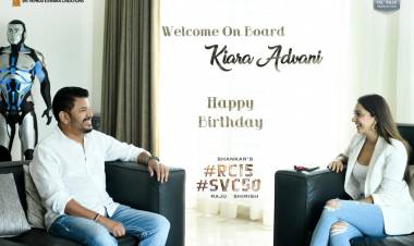 The stunning and talented @advani_kiara is all set to join team #RC15 #SVC50