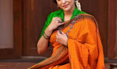 Actress #AbhiramiVenkatachalam Shows Us How To Ace The Saree Look Brilliantly… 