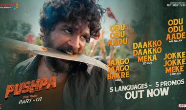 Here's #OduOduAadu song promo from #PushpaTheRise 