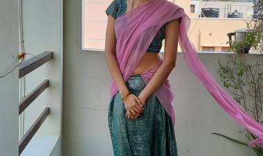 Cute and talented #GreeshmaNethrikaaLatest pics