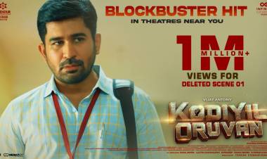 #KodiyilOruvan - Deleted Scene hits 1 Million.