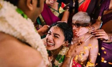 Super Singer fame playback singer Maalavika Sundar got married to Ashwin Kashyap Raghuraman