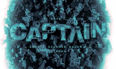 Actor Arya’s The Show People in association with Think Studios Presents Filmmaker Shakti Soundar Rajan director Arya starrer titled “CAPTAIN”