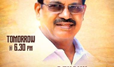 Happy to announce!  Our Mammoth Producer Kalaipuli S Thanu @theVcreations sir will launch #GuruMoorthy First look Tmr 6.30 PM