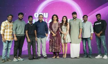 A ZEE5 Original A Kiruthiga Udhayanidhi Directorial Kalidas Jayaram-Tanya Ravichandran starrer “Paper Rocket”  Web Series Title Announcement at "ZEE5" Oru Awesome Thodakkam Event 