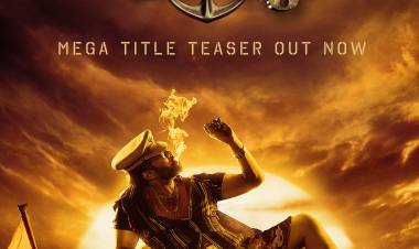 ‘மெகா ஸ்டார்’ சிரஞ்சீவியின் 'வால்டேர் வீரய்யா'  படத்தின் டைட்டில் டீசர் வெளியீடு