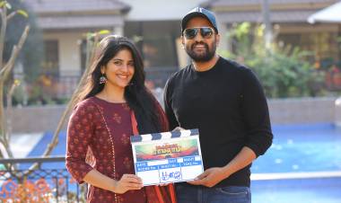 People Media Factory Producer T.G Vishwaprasad Presents ‘Dikkiloona fame filmmaker Karthik Yogi directorial Santhanam starrer Vadakupatti Ramasamy gets Actress Megha Akash on board for the female lead