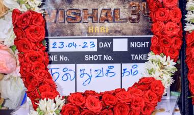 'தாமிரபரணி', 'பூஜை' வெற்றி கூட்டணியான விஷால் மற்றும் இயக்குநர் ஹரியை மீண்டும் இணைத்து ஸ்டோன்பெஞ்ச் ஃபிலிம்ஸ் மற்றும் ஜீ ஸ்டுடியோஸ் சவுத் இணைந்து புதிய படத்தை தயாரிக்கிறது