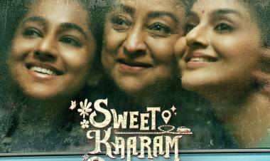 பிரைம் வீடியோவில் வரவிருக்கும் தமிழ் ஒரிஜினல் சீரிஸ், ஸ்வீட் காரம் காபி, ஜூலை 6 அன்று பிரீமியர்; ஒரு ஆரோக்கியமான குடும்பம் வெவ்வேறு தலைமுறைகளைச் சேர்ந்த மூன்று பெண்களைப் பற்றி மறக்க முடியாத மகிழ்ச்சி சவாரியில் பார்க்கிறது.