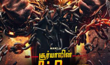 Natural Star Nani, Vivek Athreya, DVV Entertainment Pan India Film #Nani31 Action-packed Unchained- Gets Powerful Title Suryavin Sanikizhamai