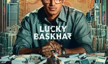 Sithara Entertainments unveils Dulquer Salmaan and Venky Atluri's extraordinary tale Lucky Baskhar First Look!