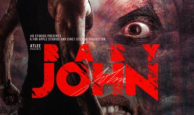 இயக்குநர் அட்லீயின் ஏ ஃபார் ஆப்பிள் ஸ்டுடியோஸ் வழங்கும் 'பேபி ஜான்' படத்தின் ஃபர்ஸ்ட் லுக் வெளியாகியுள்ளது.