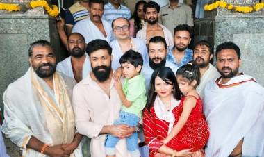 ராக்கிங் ஸ்டார் யாஷ் நடிக்கும் அடுத்த படம்  “டாக்சிக் -  எ ஃபேரி டேல் ஃபார் க்ரோன்-அப்ஸ்”  படத்தின் படப்பிடிப்பு, பெங்களூரில் வரும் 8 ஆகஸ்ட் முதல் துவங்குகிறது.