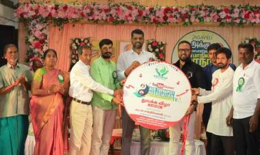 *இயக்குநர் சீனு ராமசாமி மற்றும் பி. சக்திவேலன் (சக்தி பிலிம் பேக்டரி) ஆகியோர் இன்று அகவெளி அக்கு சிகிச்சையாளர்கள் சங்க மாநில மாநாட்டை தொடங்கி வைத்தனர்!*