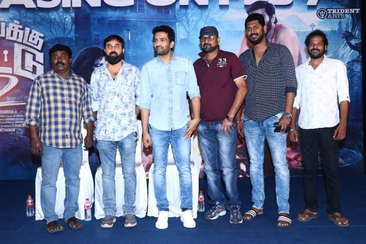"Dhillukku Dhuddu 2" Press Meet Stills