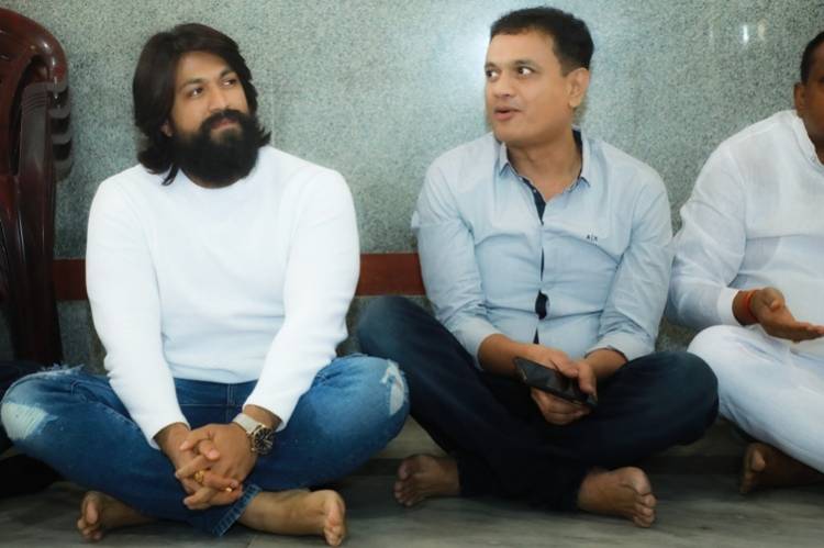"KGF Chapter 2" Movie Pooja Stills