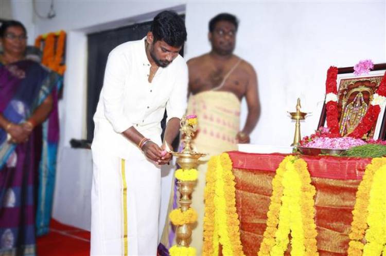 Actor Karthi's 19th Movie Pooja Stills, Cast & Crew Details