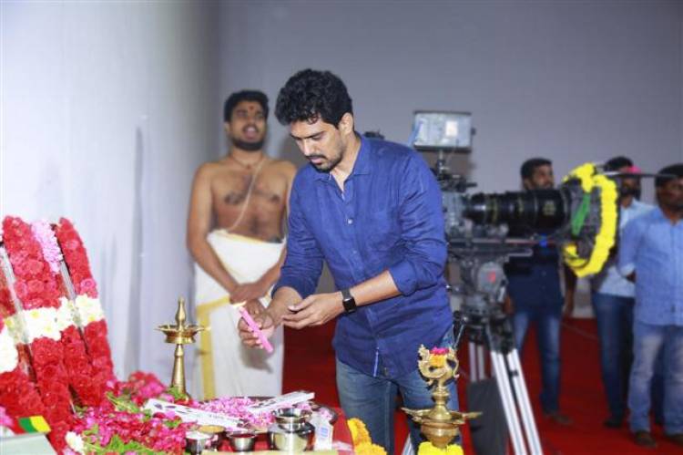 Actor Karthi's 19th Movie Pooja Stills, Cast & Crew Details