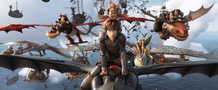 HOW TO TRAIN YOUR DRAGON - THE HIDDEN WORLD