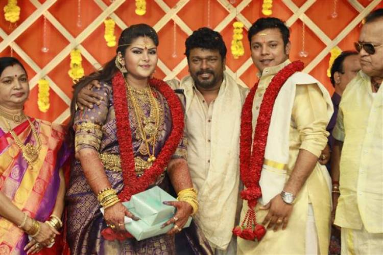 Abinaya Parthiban and Naresh Karthik Wedding Stills