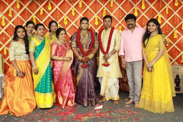 Abinaya Parthiban and Naresh Karthik Wedding Stills